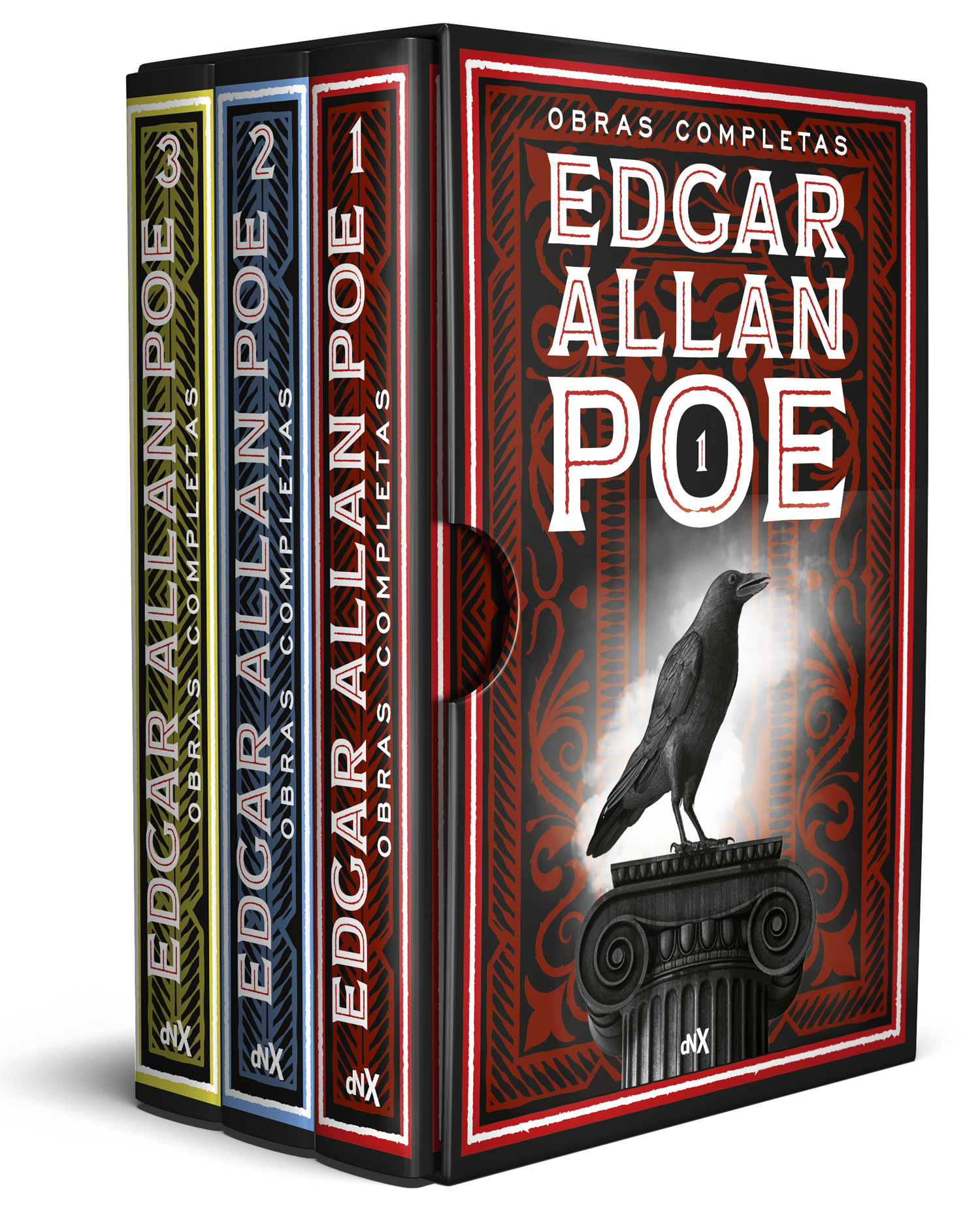 Edgar Allan Poe. Obras completas (3 volúmenes)
